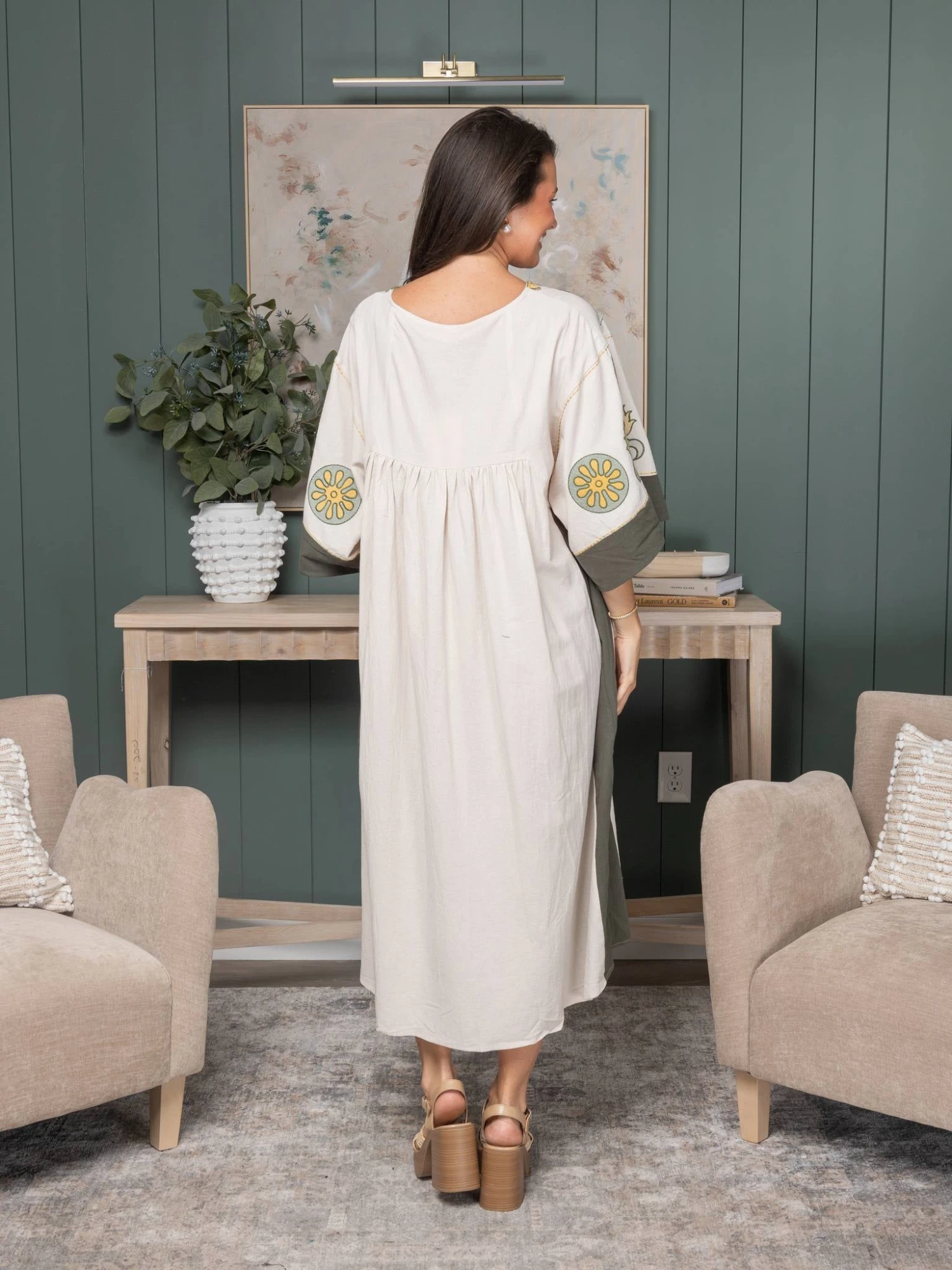 Gorgeous Boho Maxi Dress/ Caftan | S-XL - Image 4