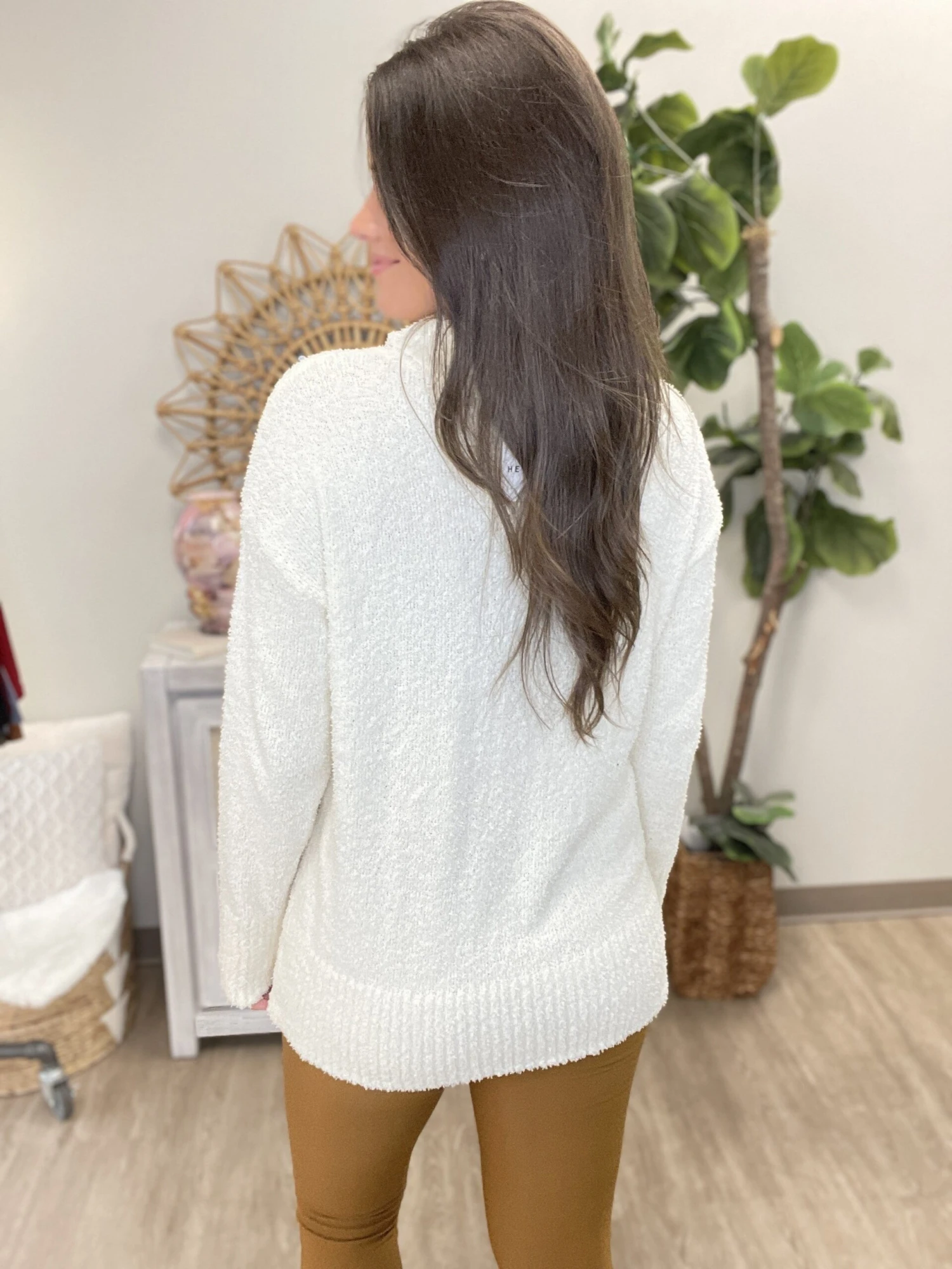 High Neck Oversize Sweater Top | S-3XL - Image 5