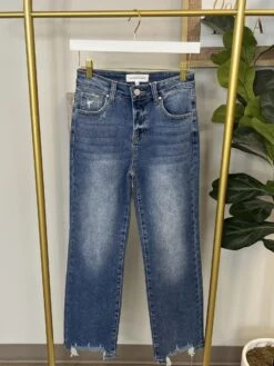 High Rise Relaxed Straight Jeans | 1 - 3X