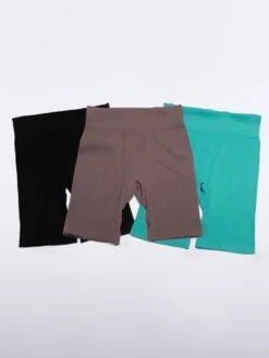 Mono B Ribbed Seamless Biker Shorts | S-3X