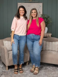 Mica Denim Ankle Straight Leg Jeans| 0-15