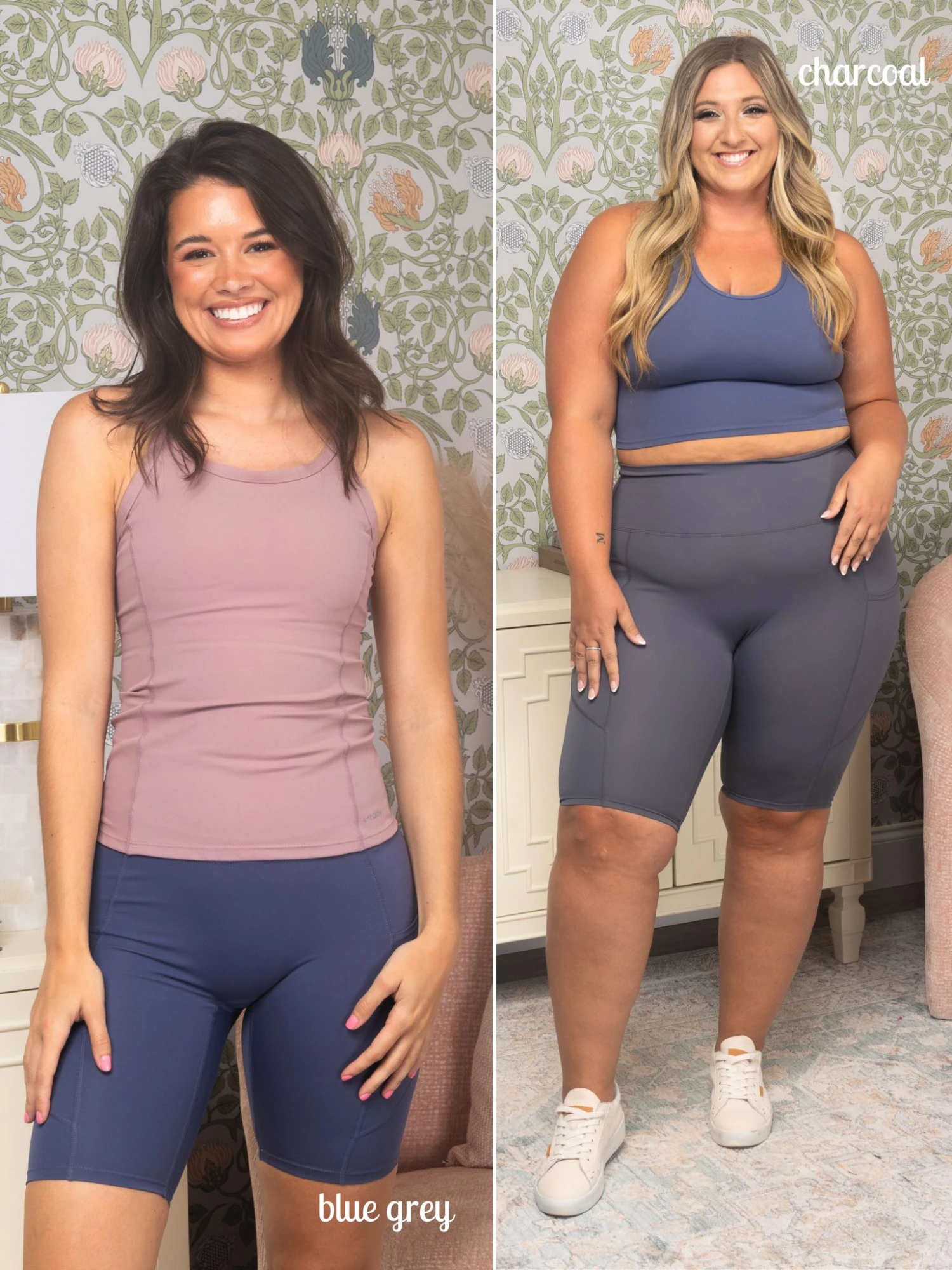 High Waist Biker Short Leggings With Pocket | S-3XL - Image 2