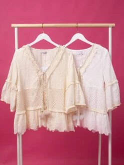 Boho Beach Hollow-Out Floral Lace Top | S - L Summer Concerts & Festivals