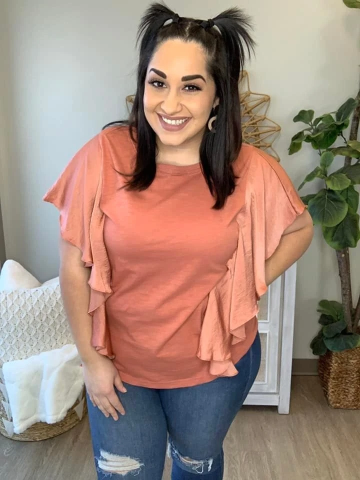 Ready To Ruffle Top *Final Sale* - Image 2