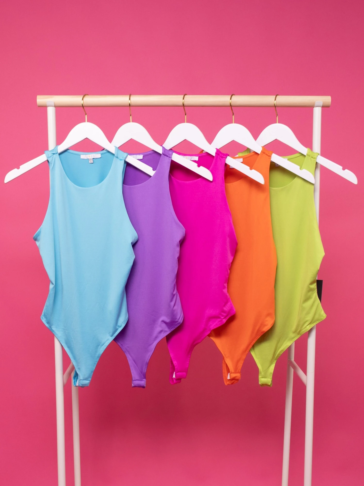 Shades Of Spring Double Layered Sleeveless Bodysuit | S-L *Final Sale*