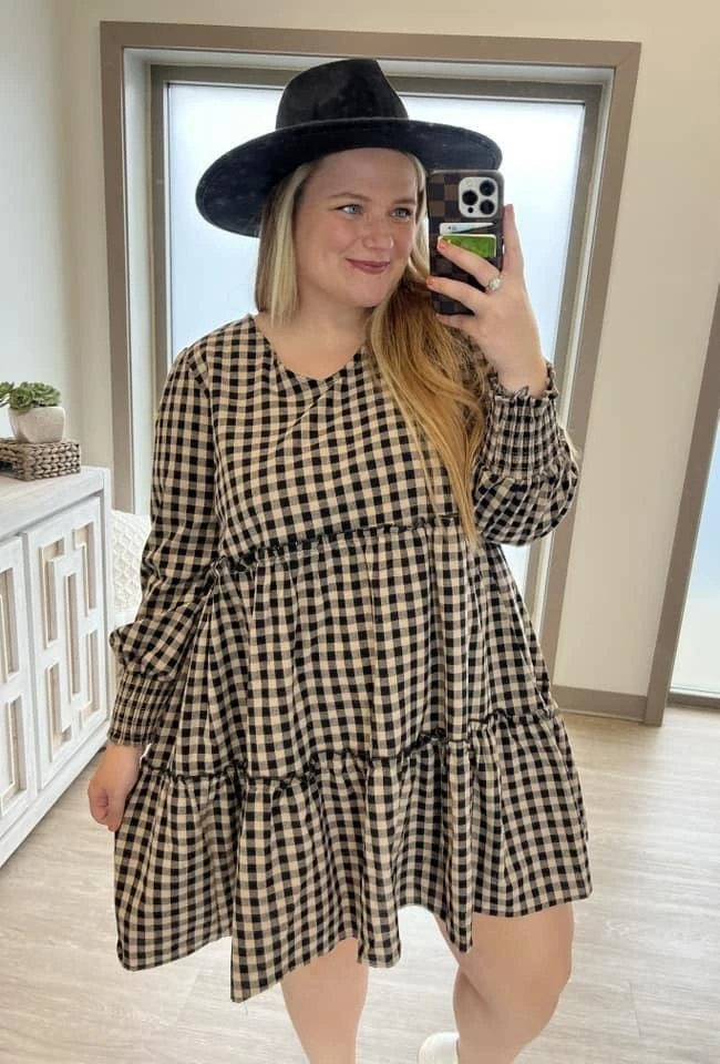 Checkmate Dress | S-3XL *Final Sale* - Image 2