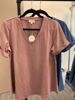 Washed Knit Jersey Top | S - 3XL Set W/ Sku53505