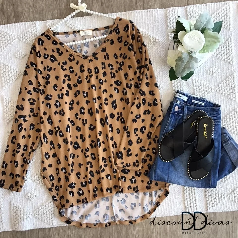 It's All Possible Animal Print Sweater *Final Sale* - Image 2