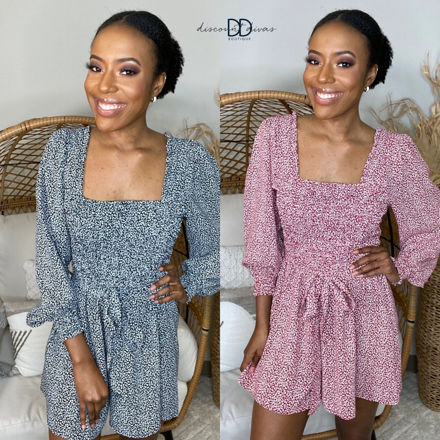 Five More Minutes Romper *Final Sale*