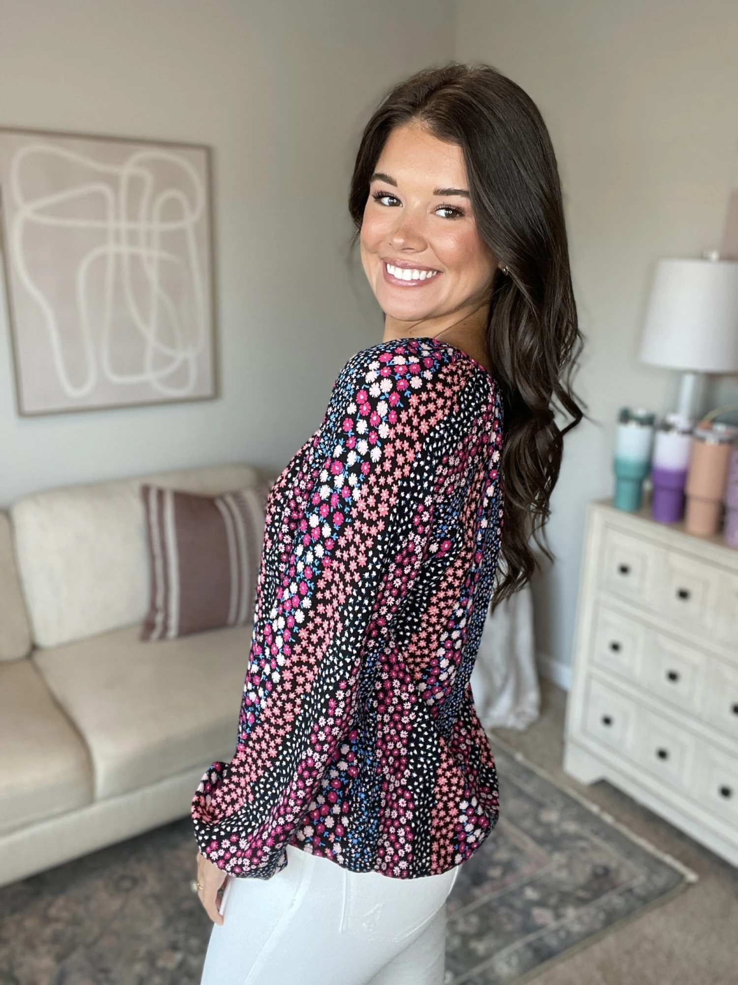 Valuable Lesson Multi Color Top | S-L - Image 2