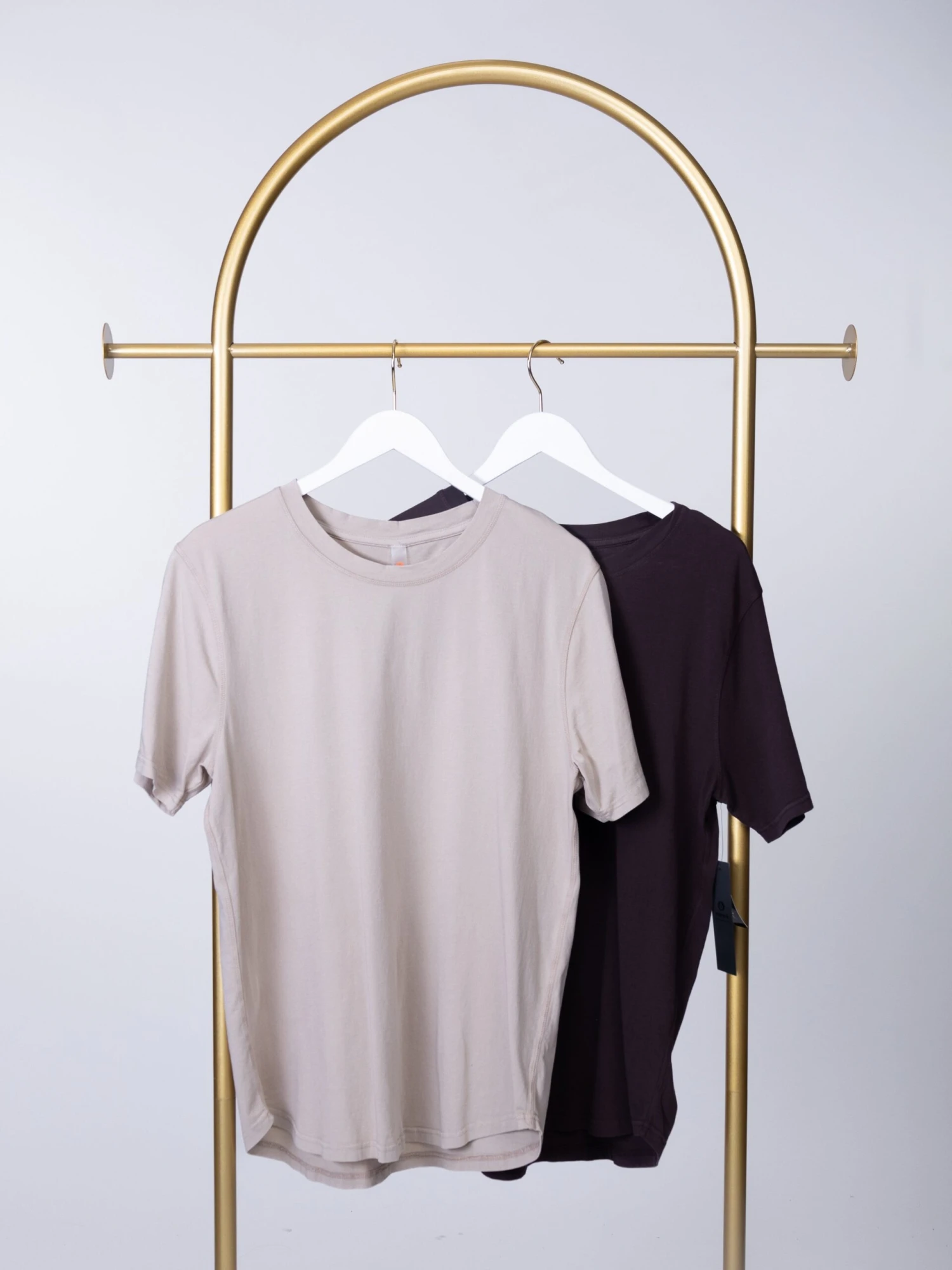 Mono B Men's Pima Cotton Breathable Scallop Hem Short Sleeve Tee | S - 3XL