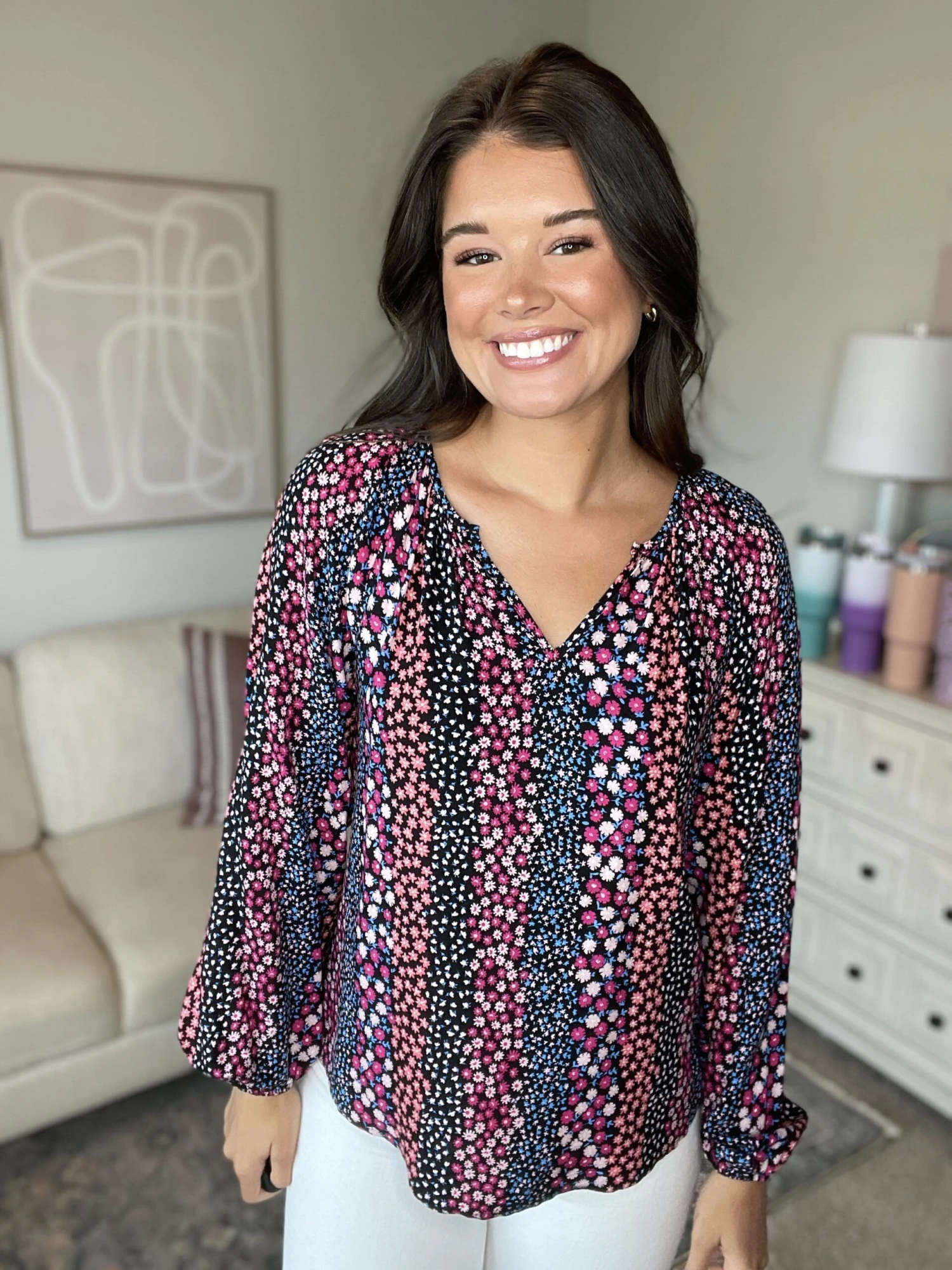 Valuable Lesson Multi Color Top | S-L