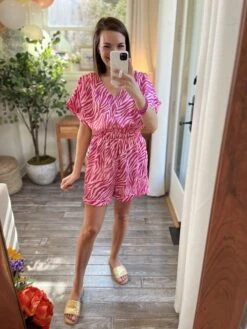 V-Neck Satin Romper | S - L *Final Sale*