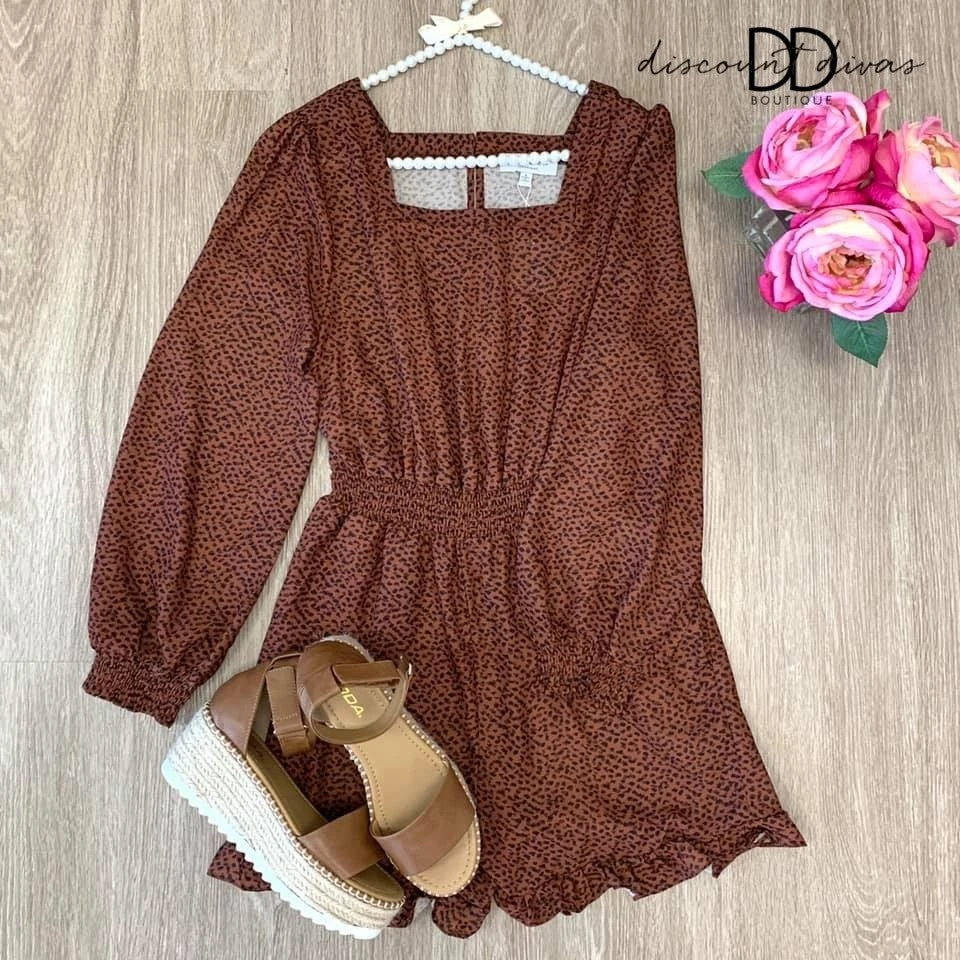 Dance To The Jazz Romper *Final Sale*