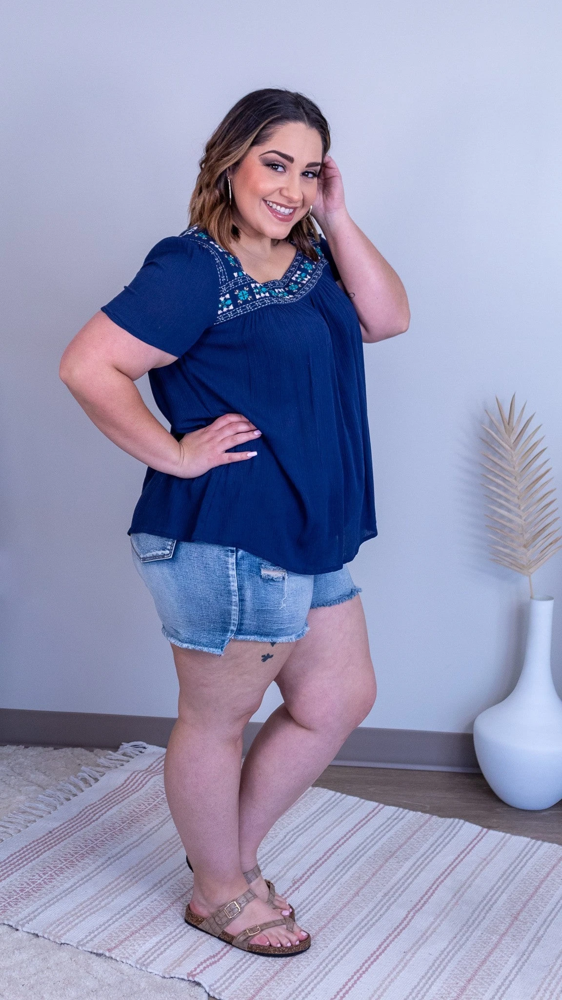 Life Is Good Embroidered Top *Final Sale* - Image 5