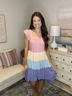 Beyond The Rainbow Dress *Final Sale*