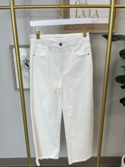 High Rise Tummy Control Crop Wide Leg Pants | 0 -15