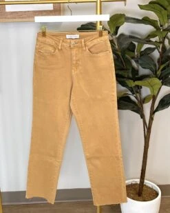 Flying Monkey High Rise Clean Cut & Fray Hem Crop Straight Jeans | 0 - 15