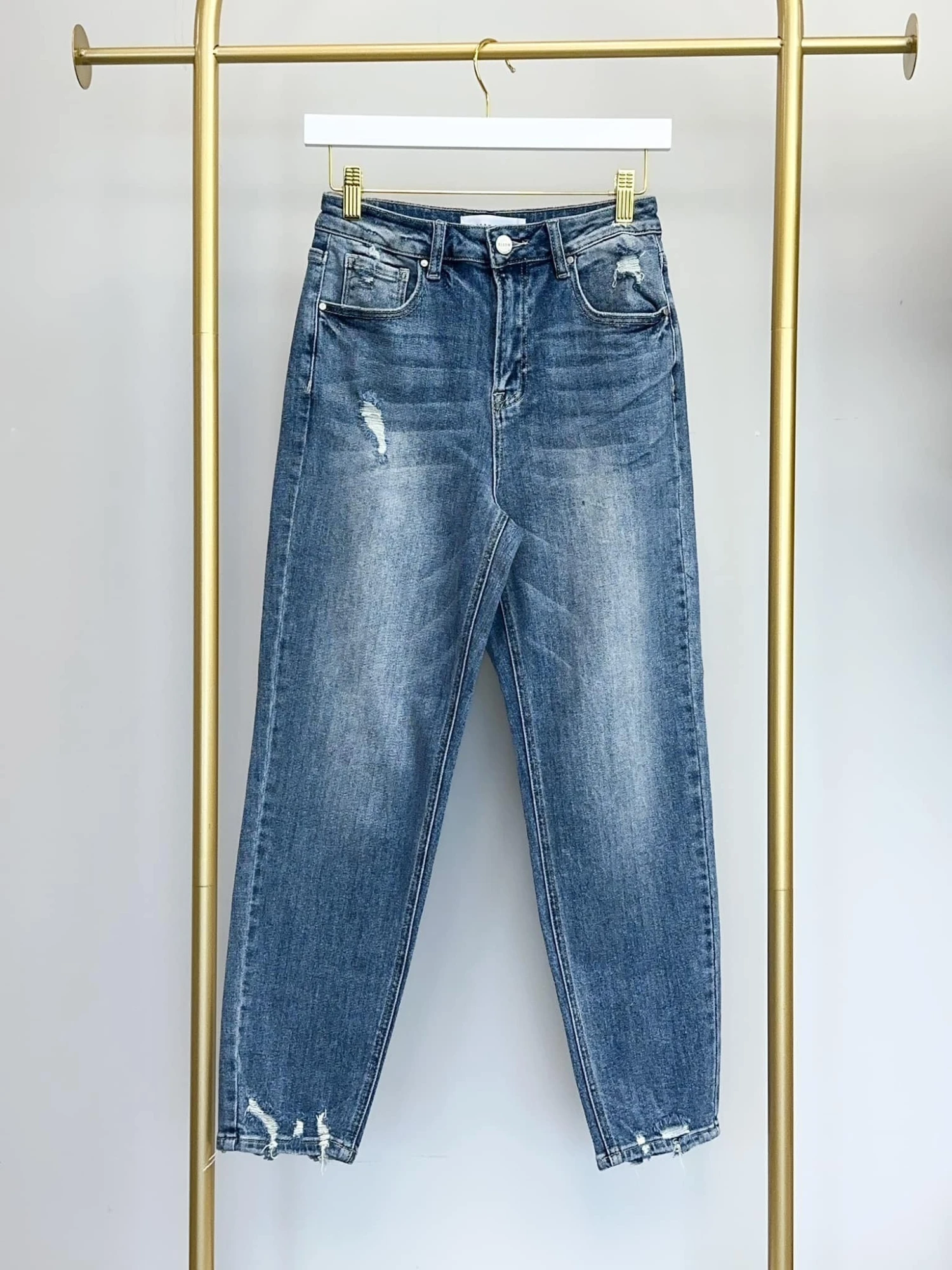 Risen High Rise Boyfriend Jeans | 3 - 3X