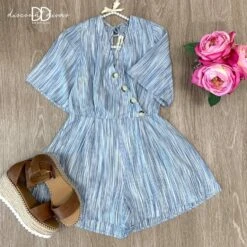 My Head And My Heart Romper *Final Sale*