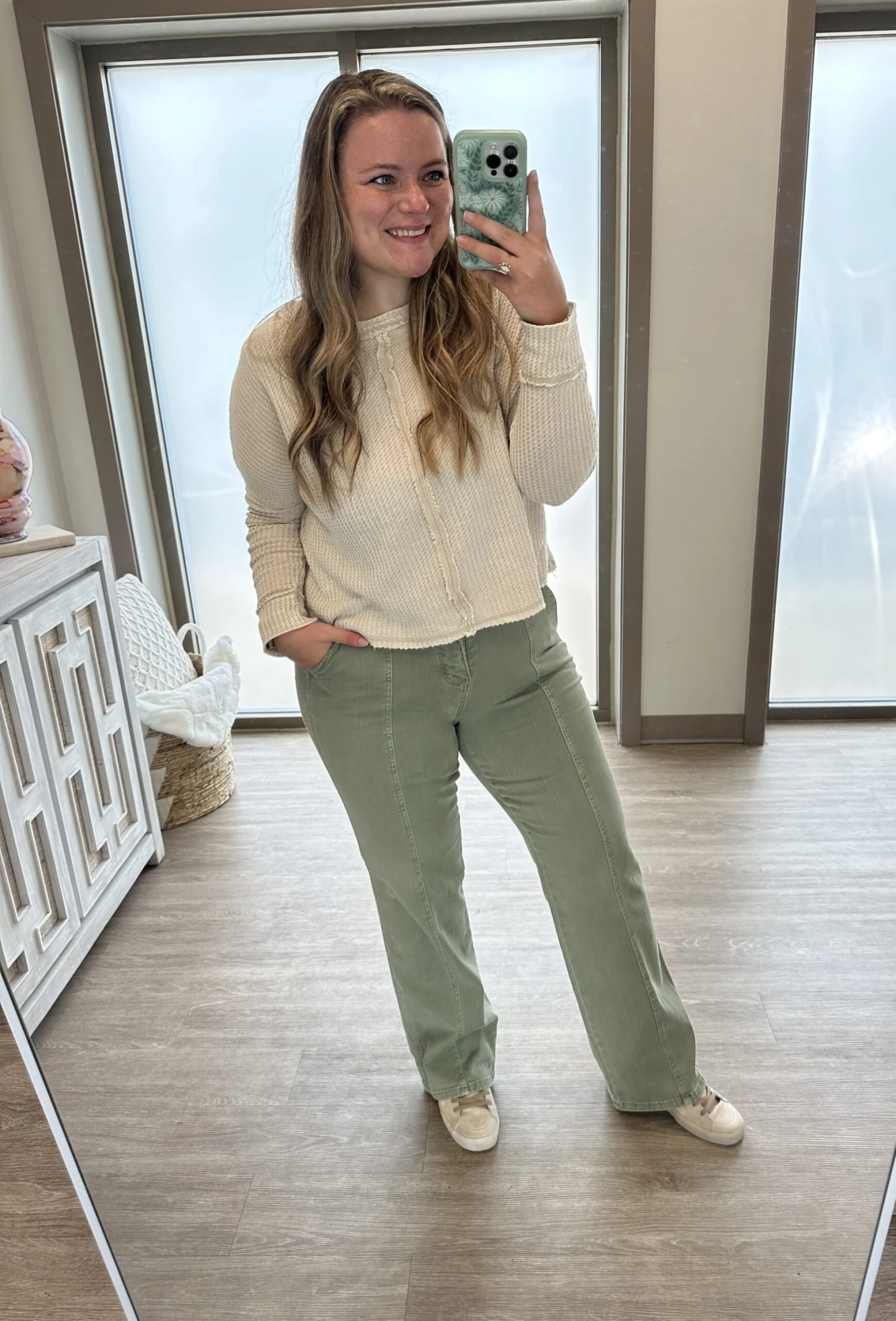 Judy Blue High Waist Garment Dyed Front Seam Straight Jean | 0 - 24 - Image 2