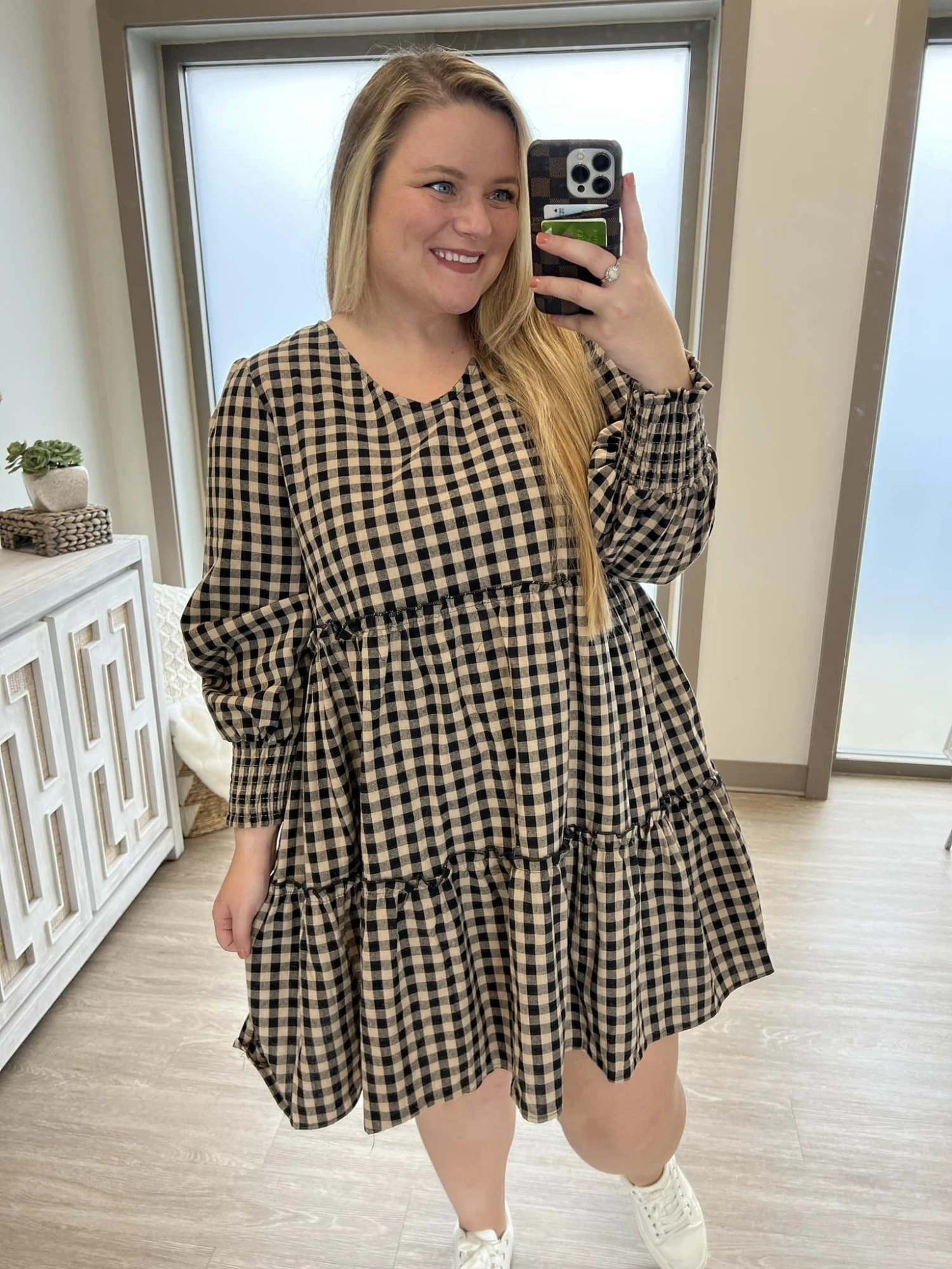 Checkmate Dress | S-3XL *Final Sale*