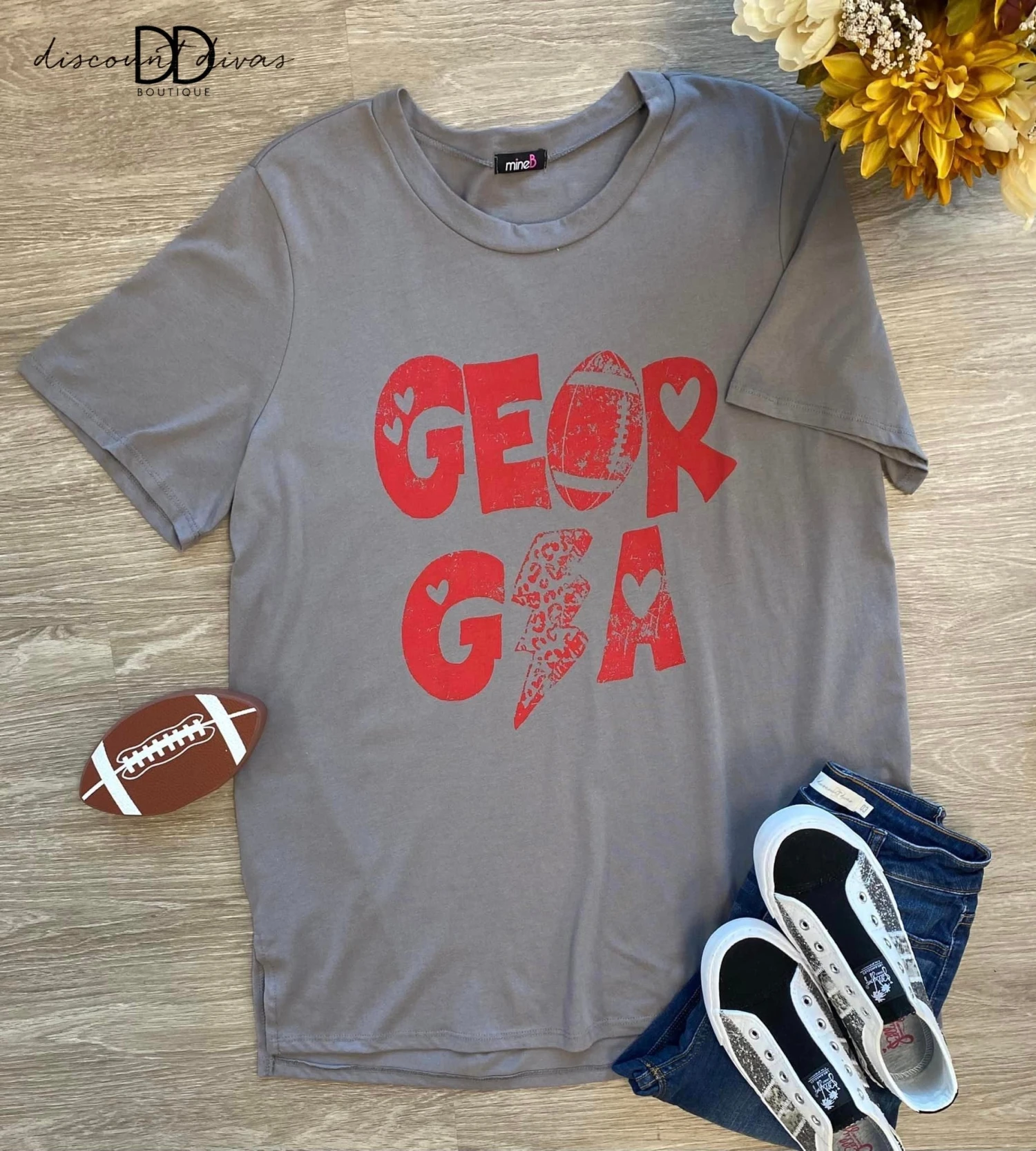 Georgia Lightning Bolt Tee | 1XL - 3XL *Final Sale*