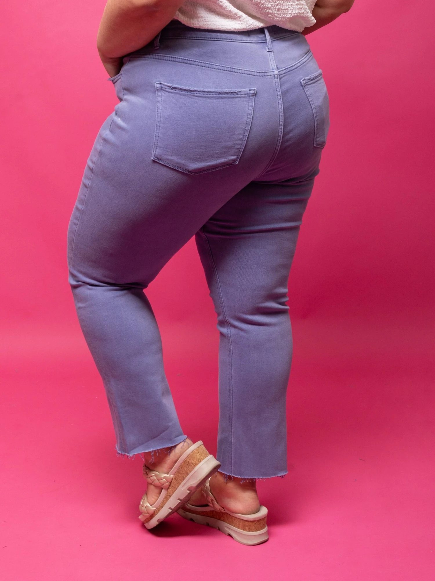 Vervet High Rise Stretch Straight Jeans | 1 - 22 - Image 4