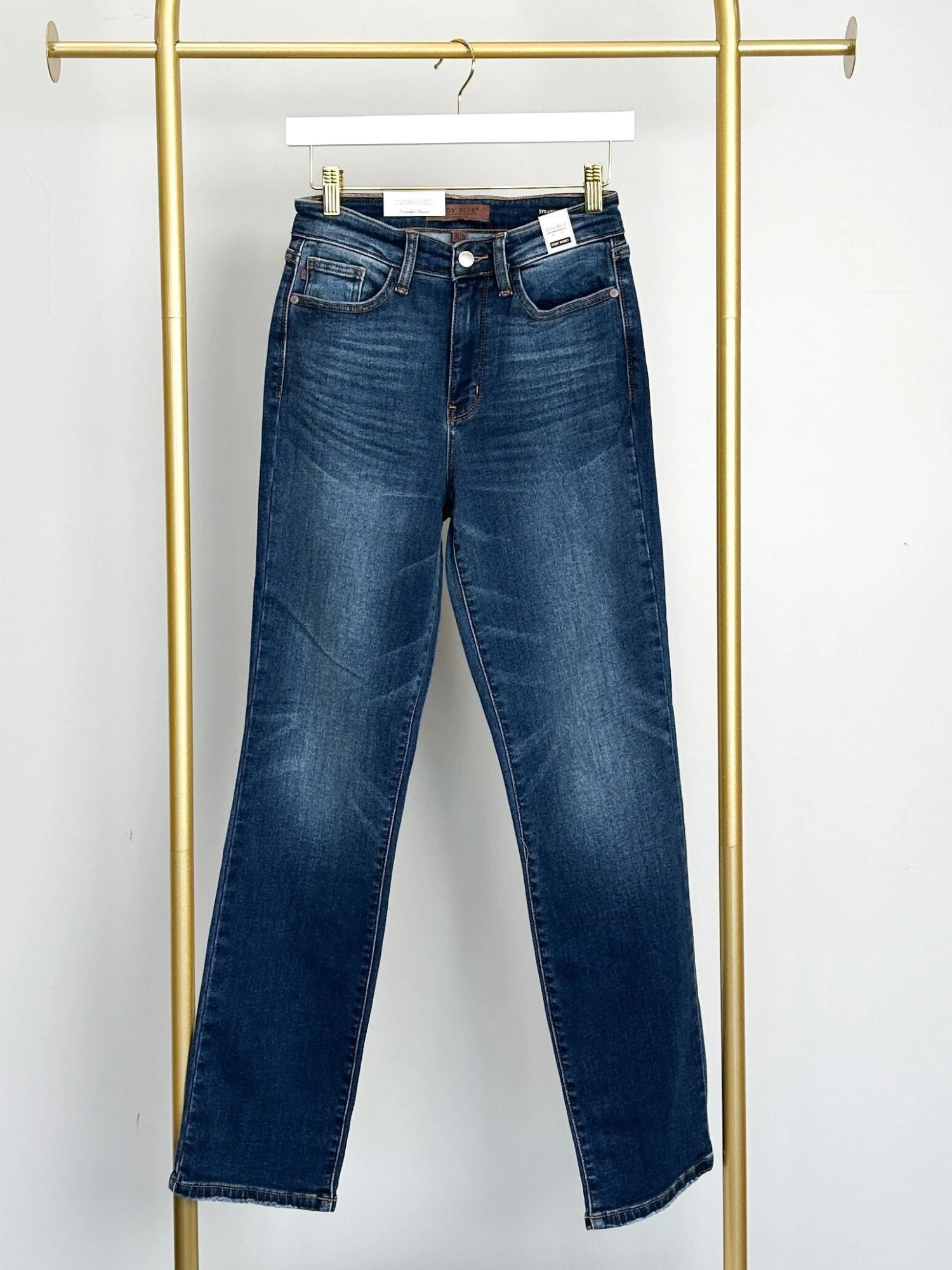 Judy Blue High Waist Thermal Straight Leg Pants | 0-24