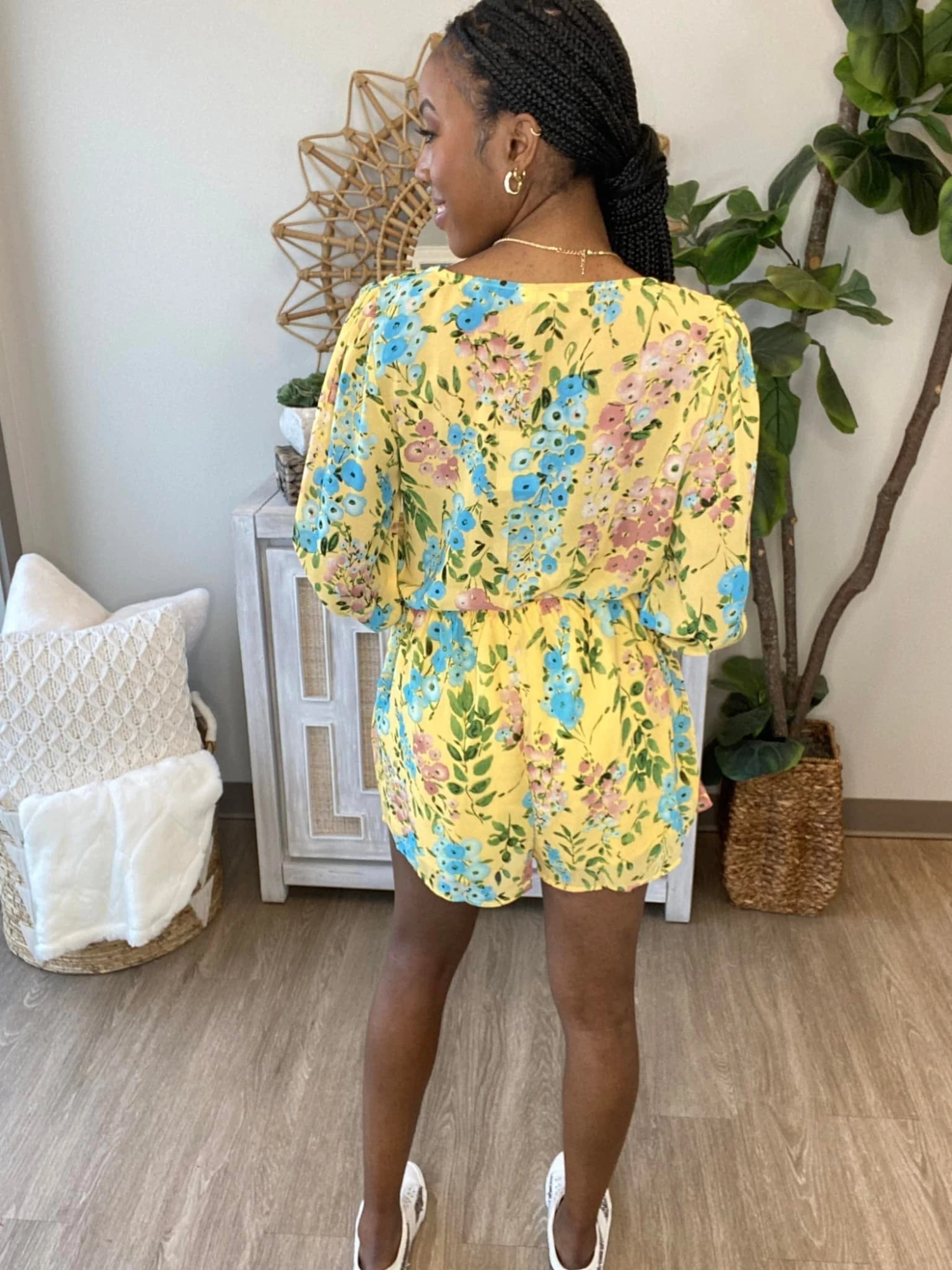 Floral Fountain Romper *Final Sale* - Image 3