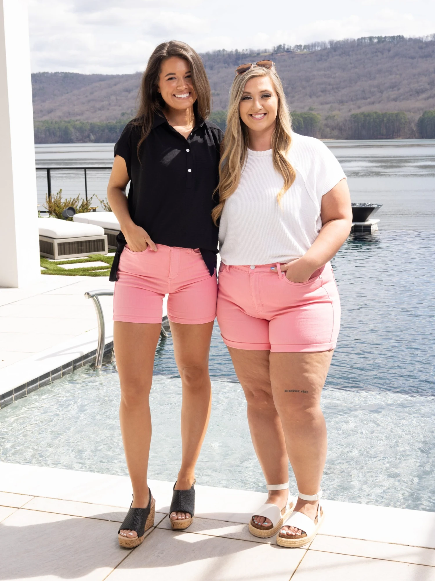 Judy Blue High Waist Tummy Control Garment Dyed Shorts | S-3X - Image 2