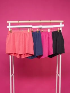 Everyday Comfy Rib Shorts | S - 3XL Set W/ Sku50670