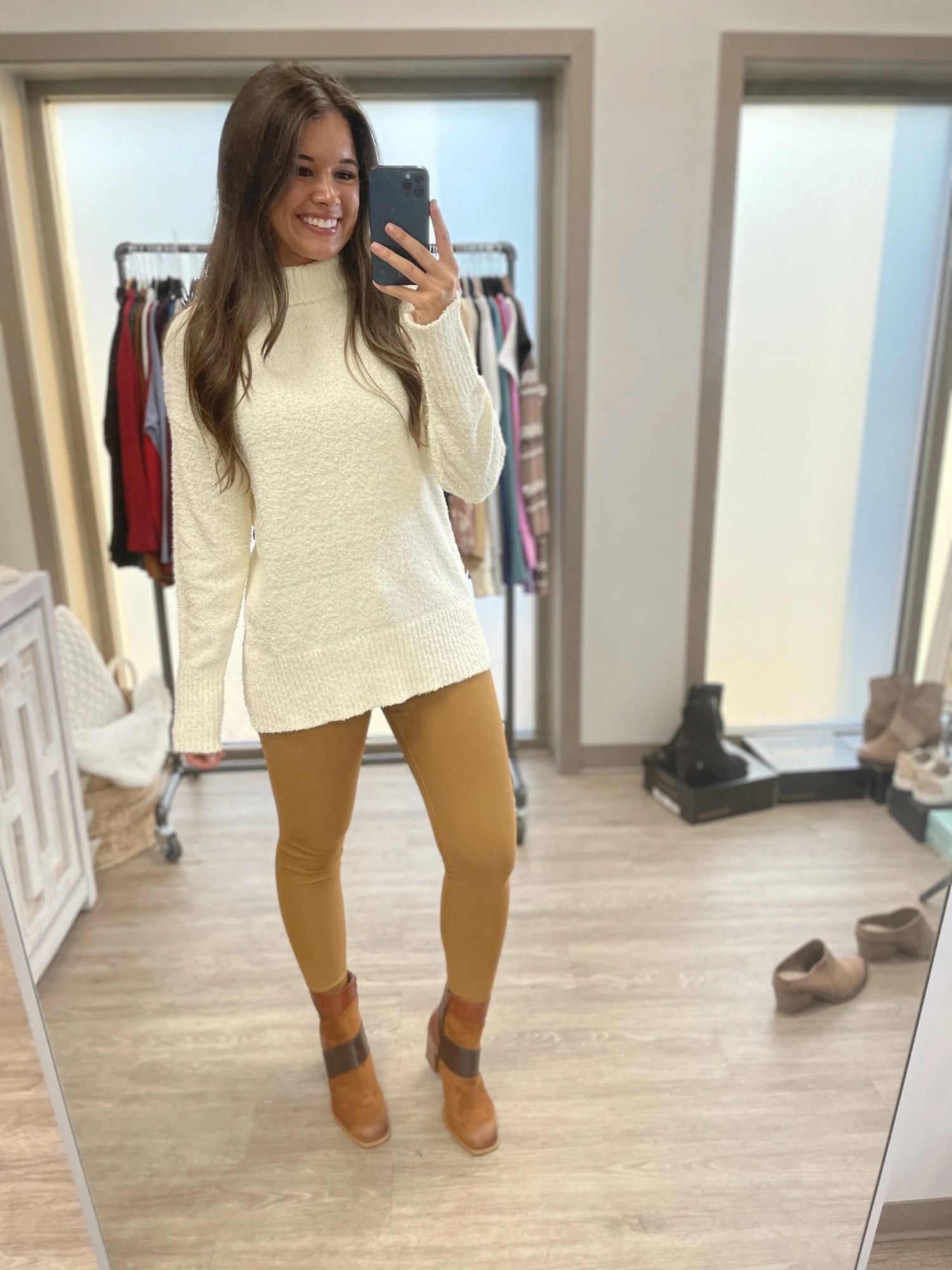 High Neck Oversize Sweater Top | S-3XL - Image 2