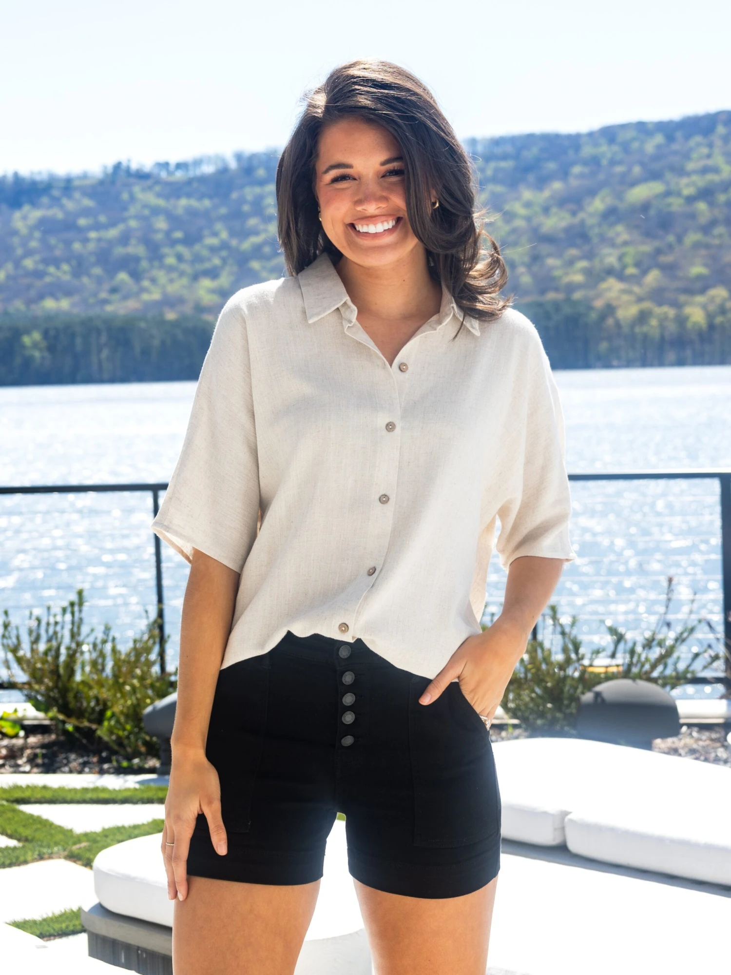 Judy Blue High Waist Button Fly Shorts | S-3X - Image 4