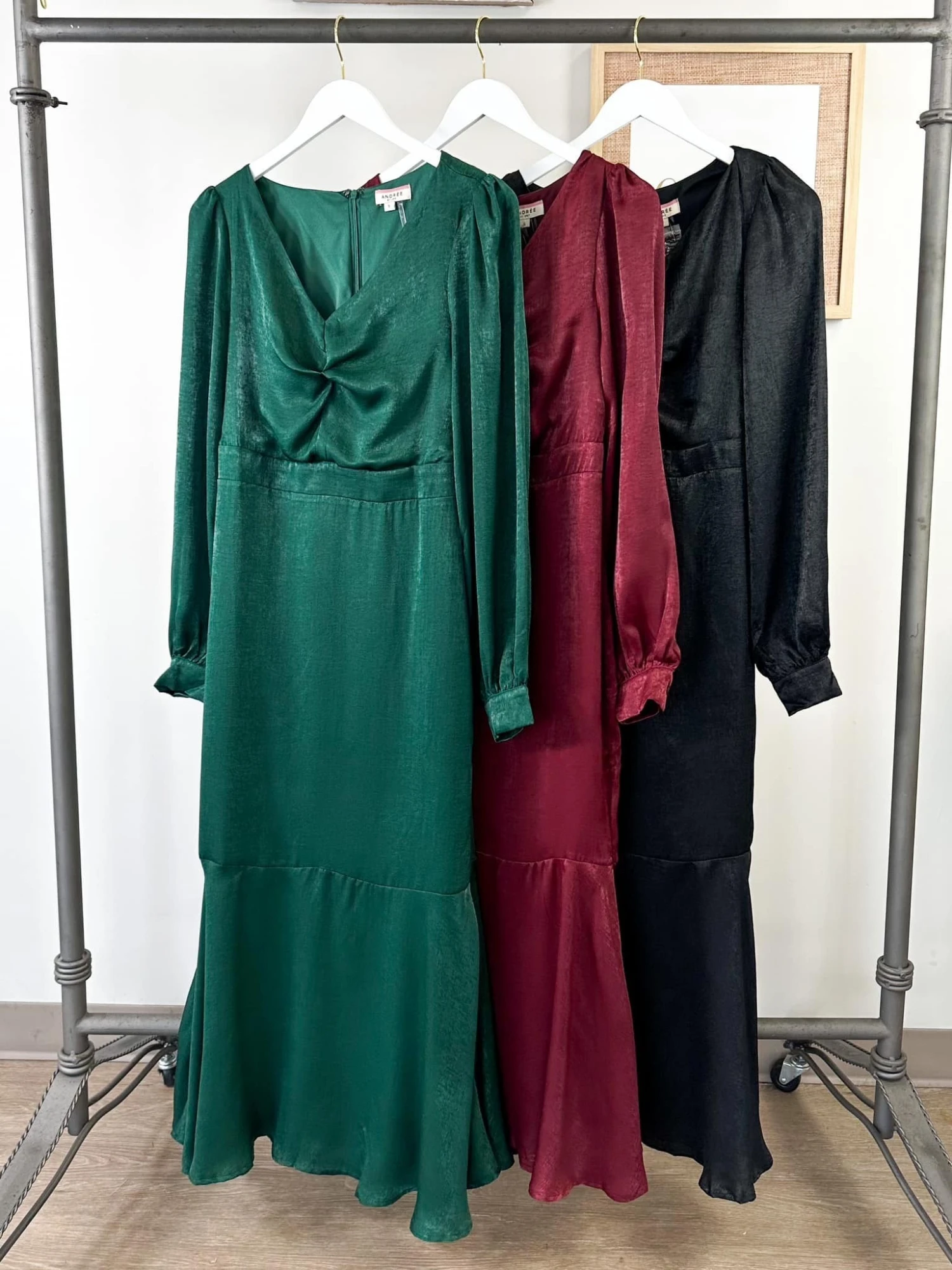 V Neck Maxi Dress | S-3X