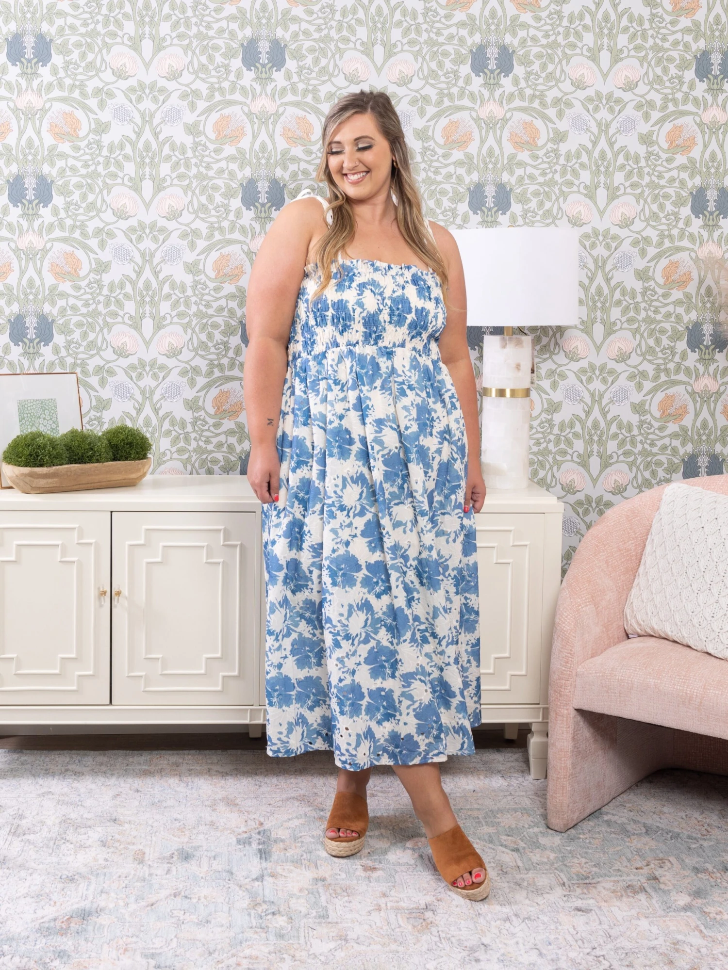 Floral Midi Sundress |S-3XL - Image 3