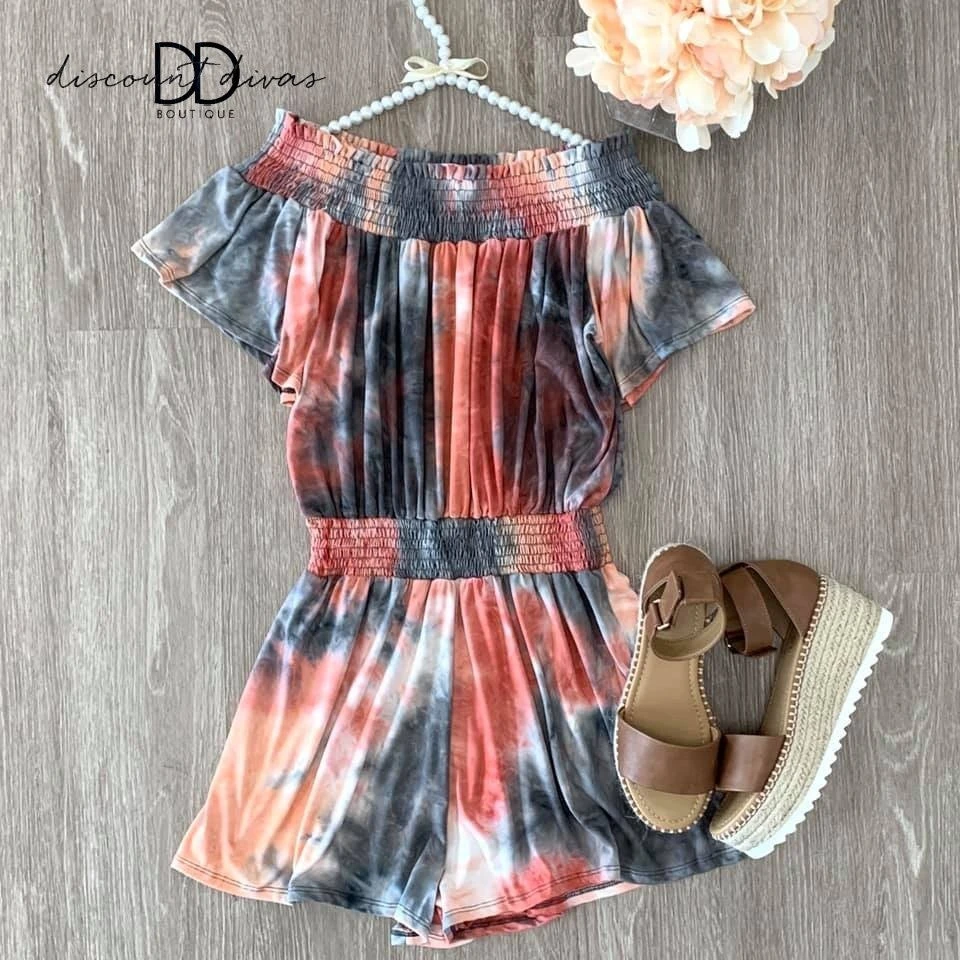 Let's Make Some Time Romper *Final Sale*