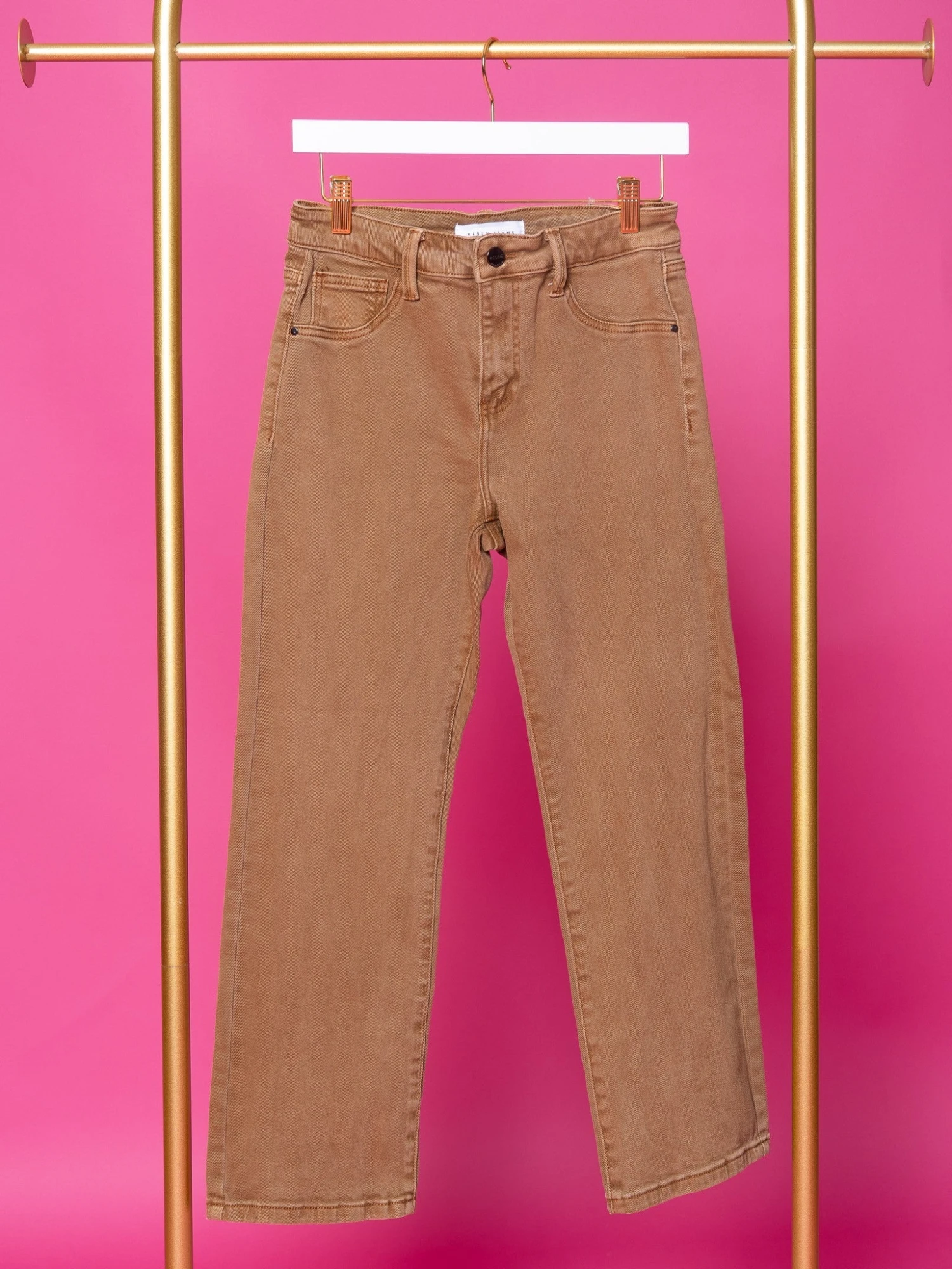 Risen Mid-Rise Straight Leg Crop Jeans | 0 - 3X