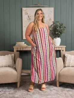 Printed Maxi Dress | S - L