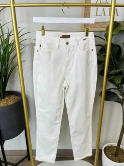 High Waist Double Cuff Boyfriend Jeans | 0 - 22 -