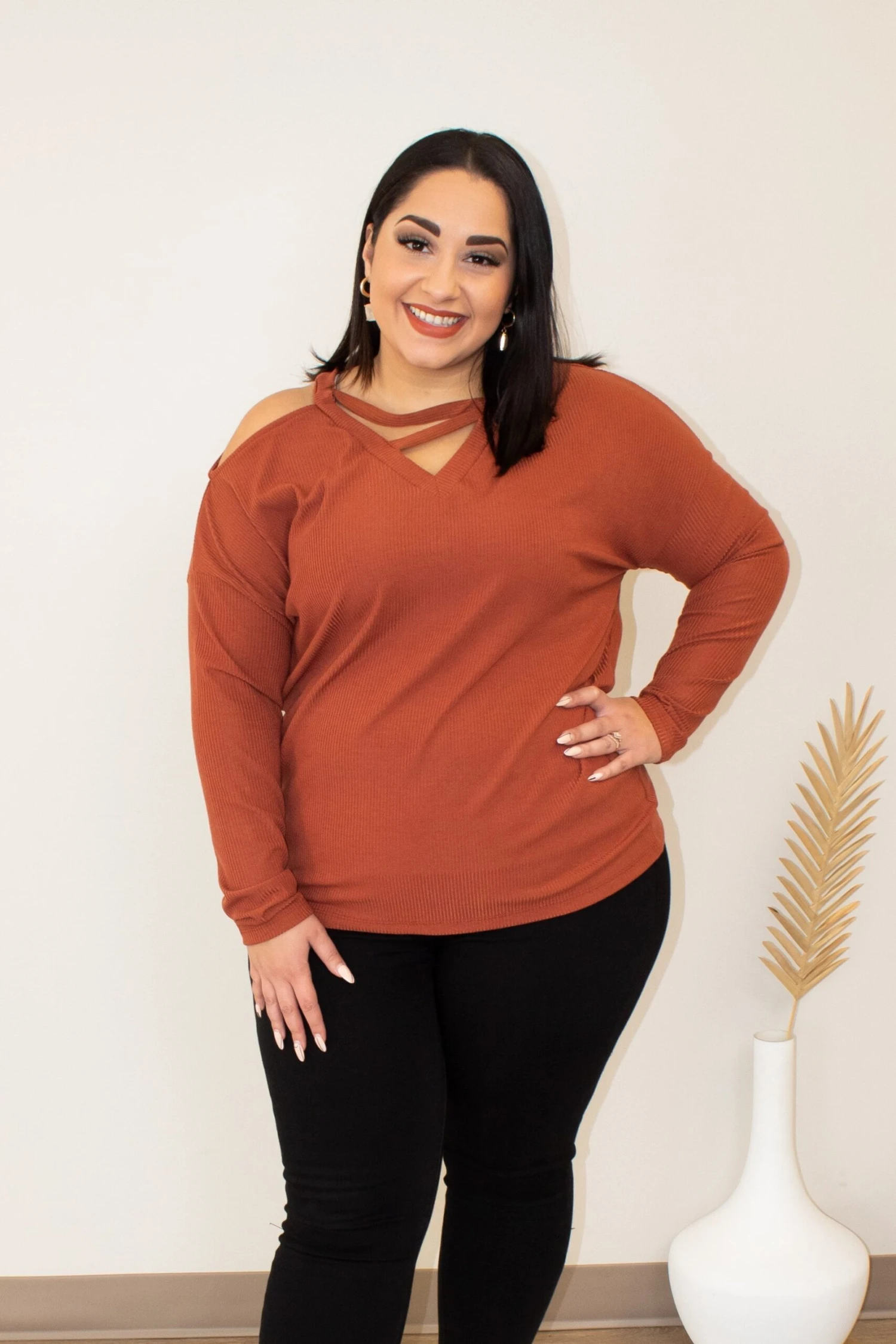 Peach Tea Top *Final Sale* - Image 2