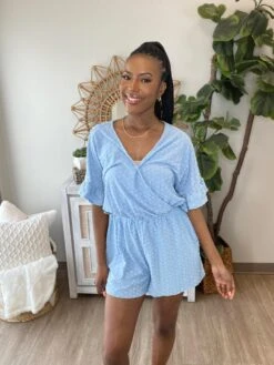 Just Going Romper *Final Sale*