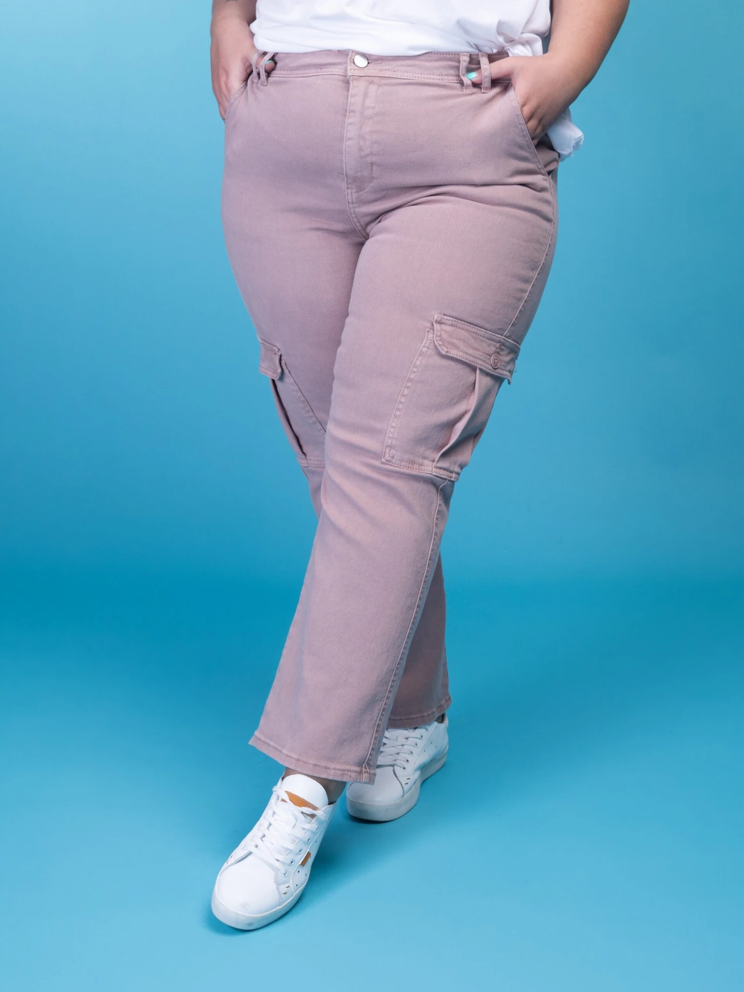 Risen High Rise Cargo Pants | 0 - 3X - Image 2