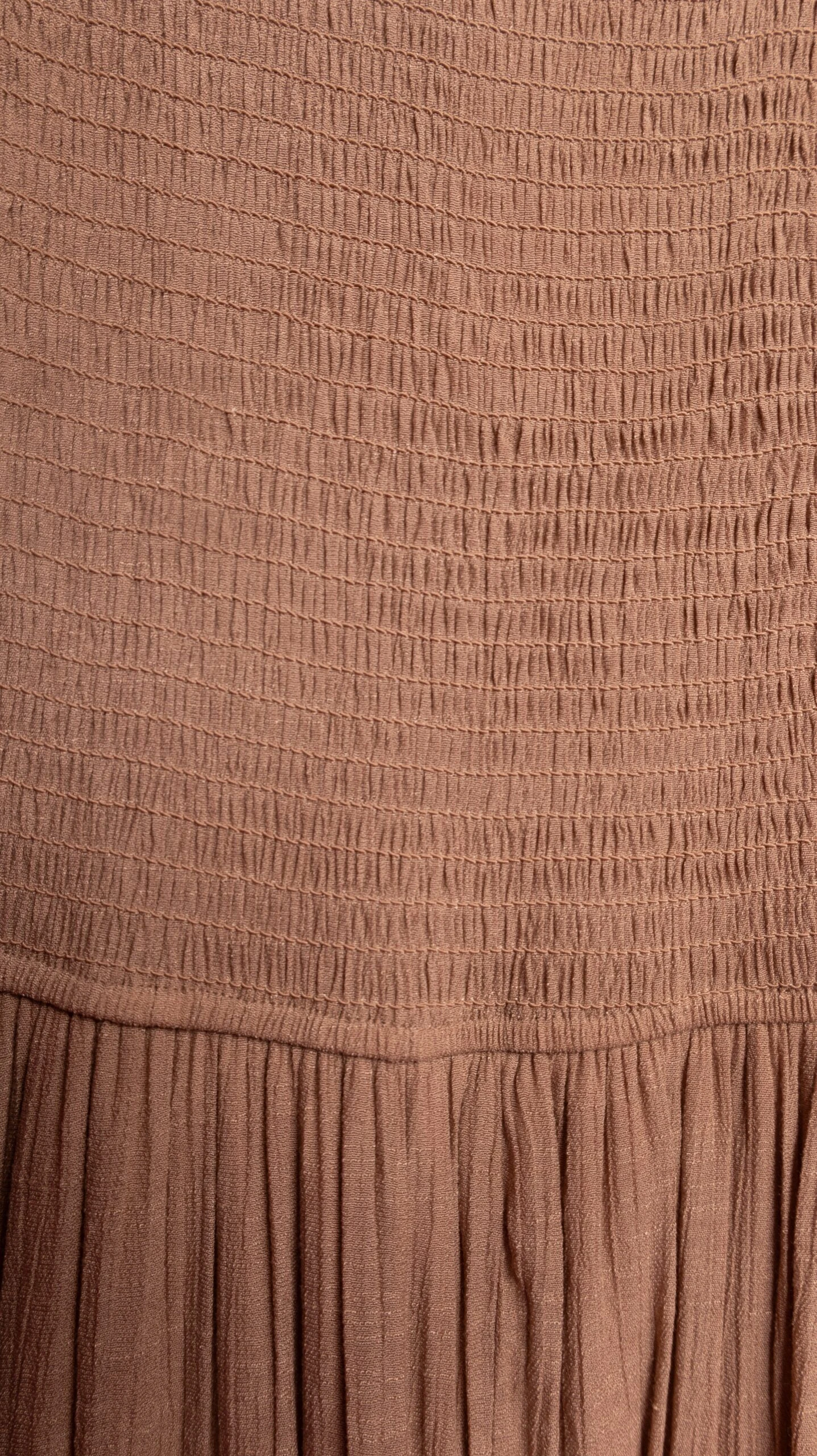 Scoop Neck Flutter Sleeve Smocked Midi Dress | S-L - Image 7