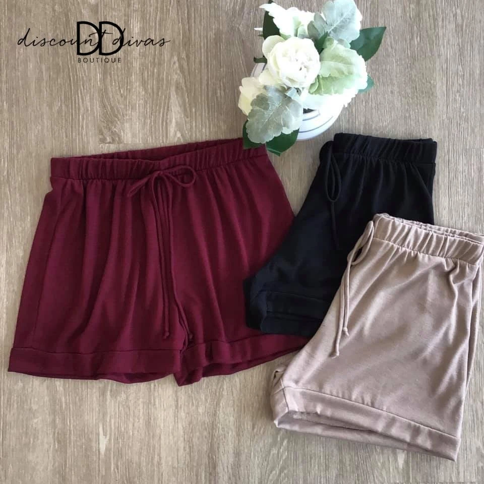 Get Moving Drawstring Shorts *Final Sale*