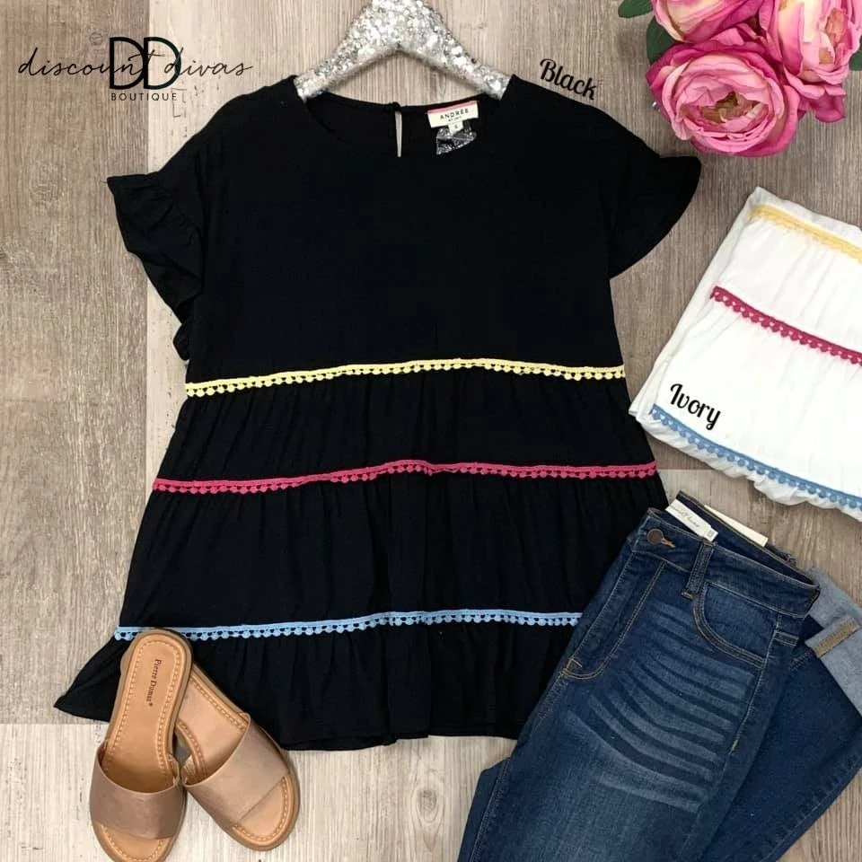 Fly Away With Me Top *Final Sale*