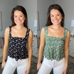 Floral Sleeveless Top *Final Sale*