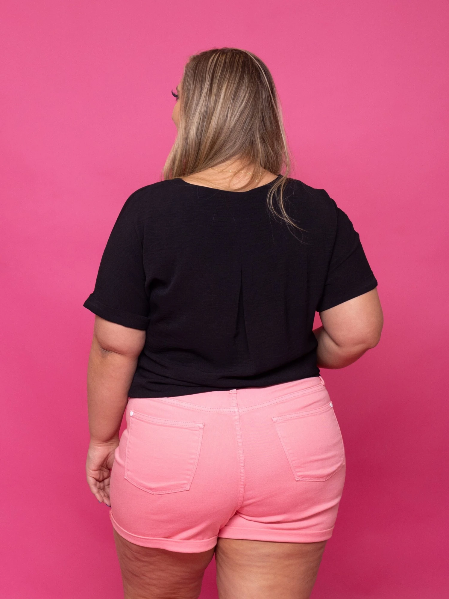 Judy Blue High Waist Tummy Control Garment Dyed Shorts | S-3X - Image 10