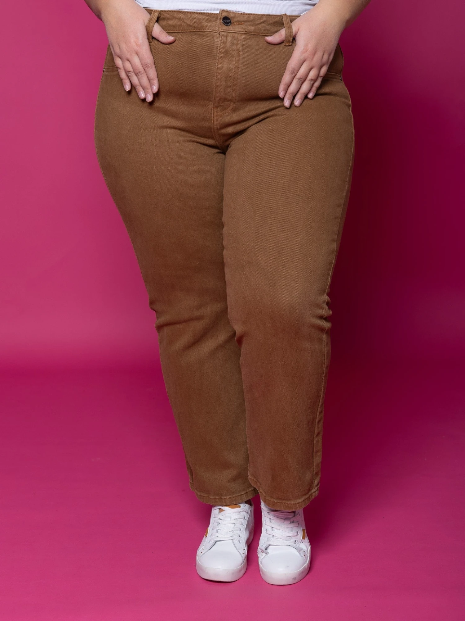 Risen Mid-Rise Straight Leg Crop Jeans | 0 - 3X - Image 2