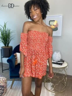 Call Me Up Romper *Final Sale*